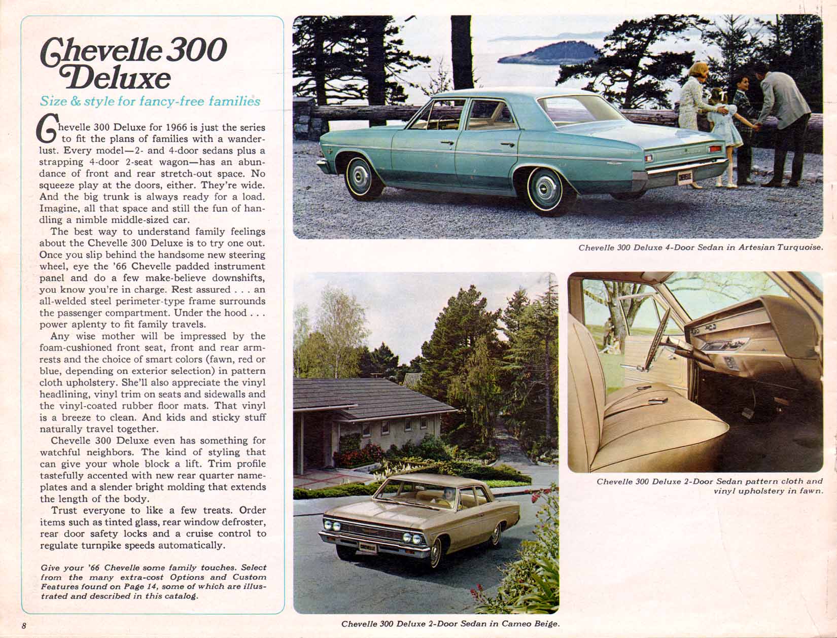 1966 Chev Chevelle Brochure Page 7